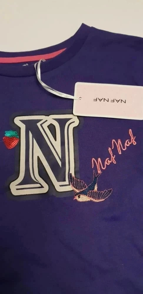 Camiseta naf naf 14anos, nova – photo 4